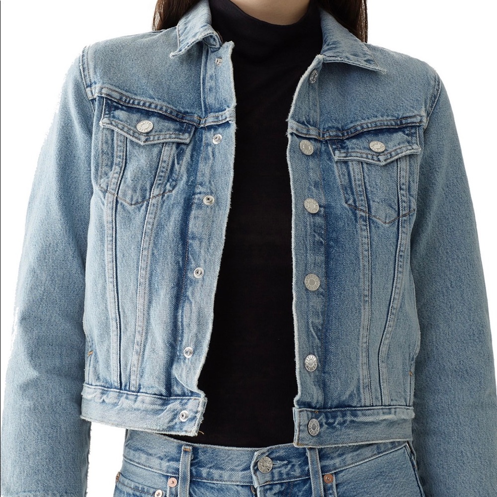 Agolde reputation shrunken jacket